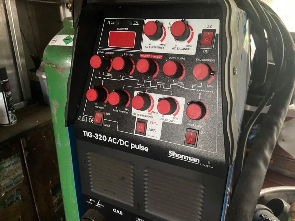 TIG- 320 AC/DC Pulse Sherman