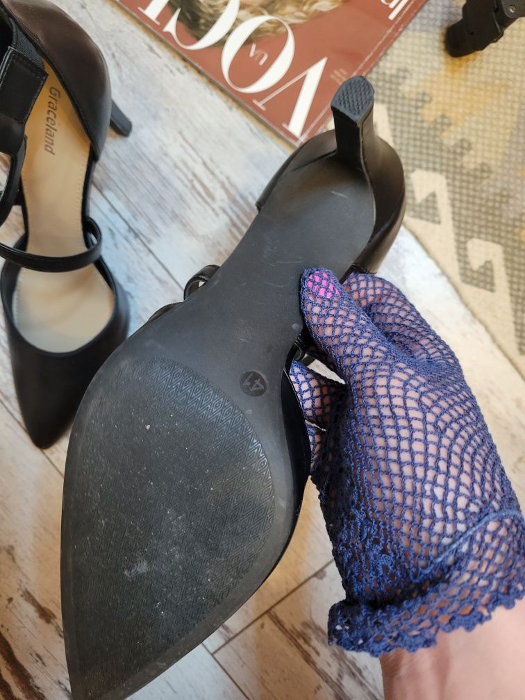 Зручні туфлі човники Graceland туфли лодочки босоніжки жіночі женские