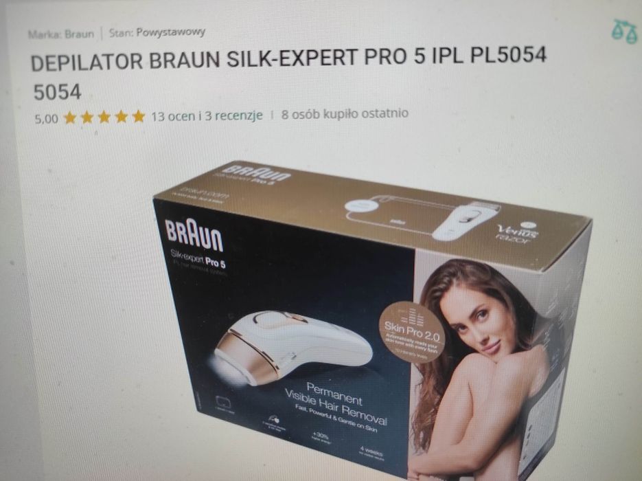 Depilator Braun IP5054