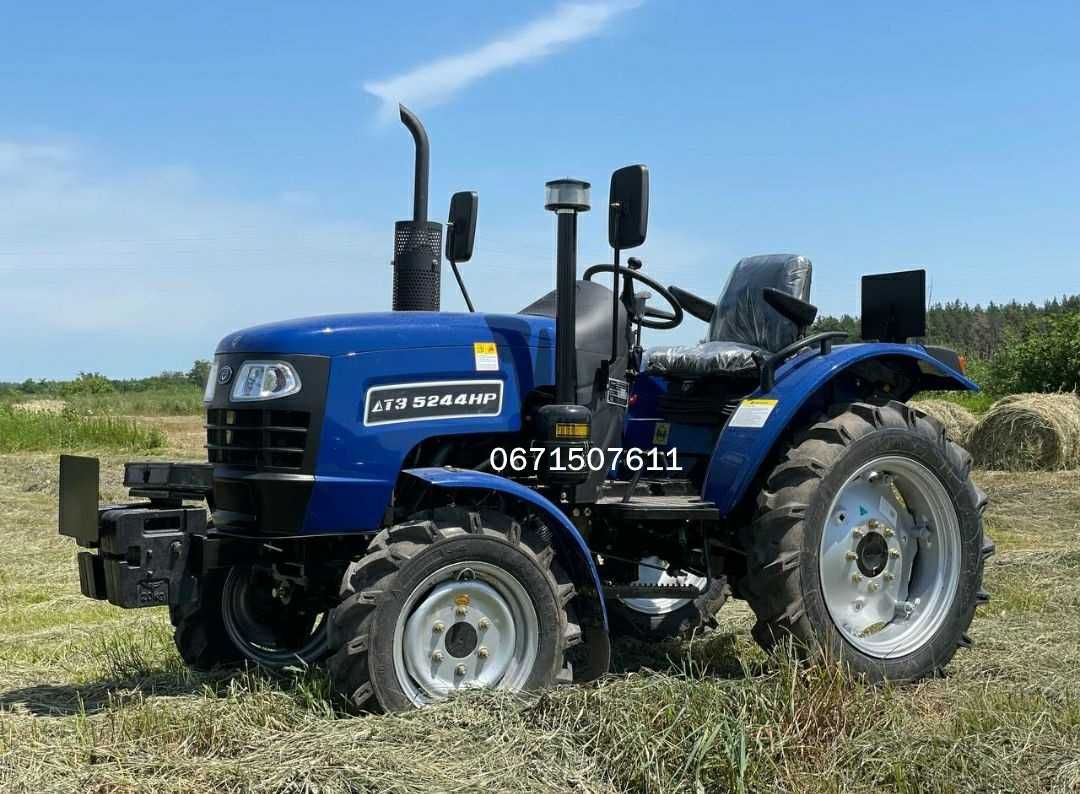 Мінітрактор ДТЗ 5244HP РЕВЕРС Передній ведучий міст Доставка по країні