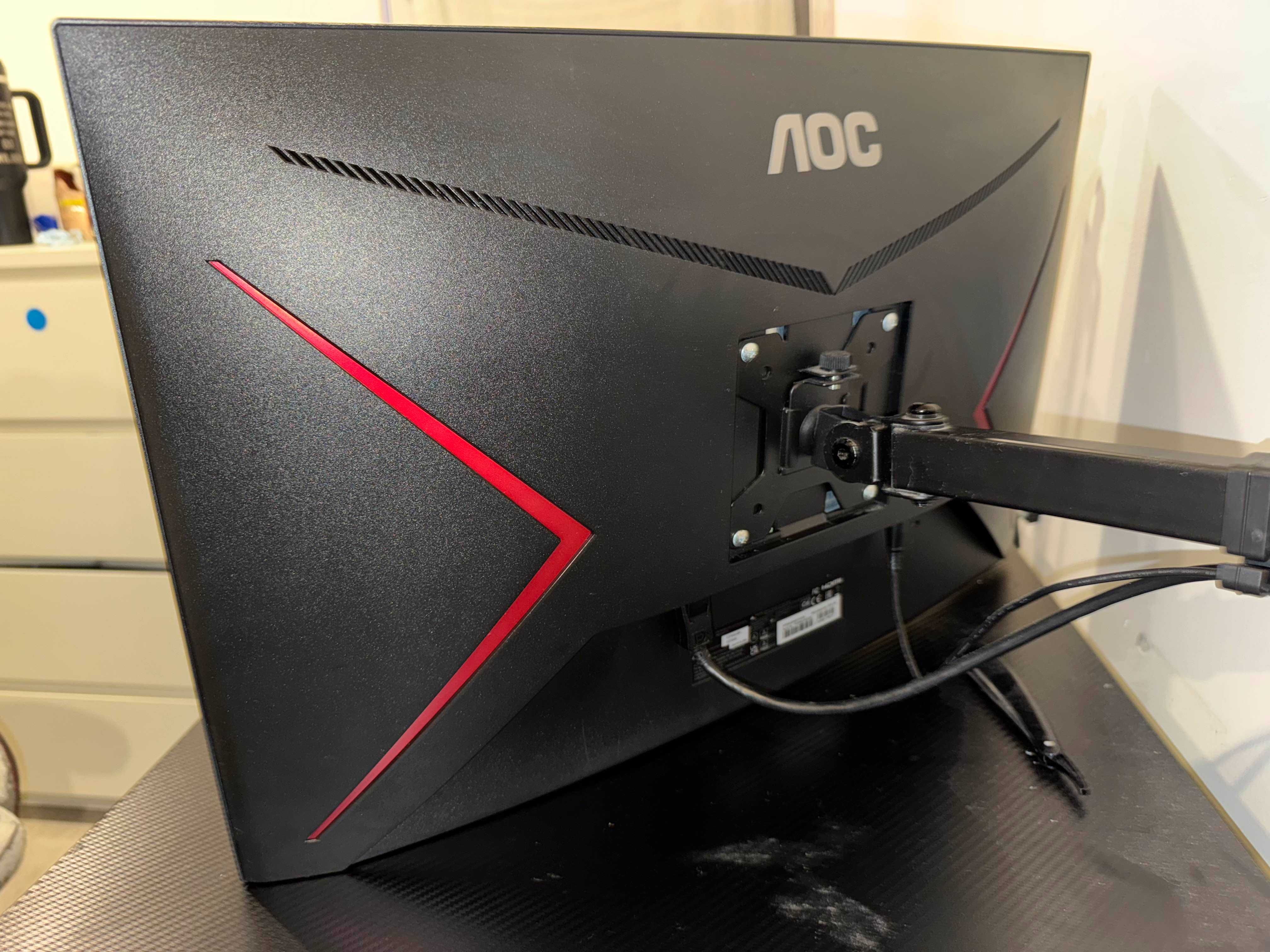 Monitor aoc 165hz curvo 27 polegadas 1ms