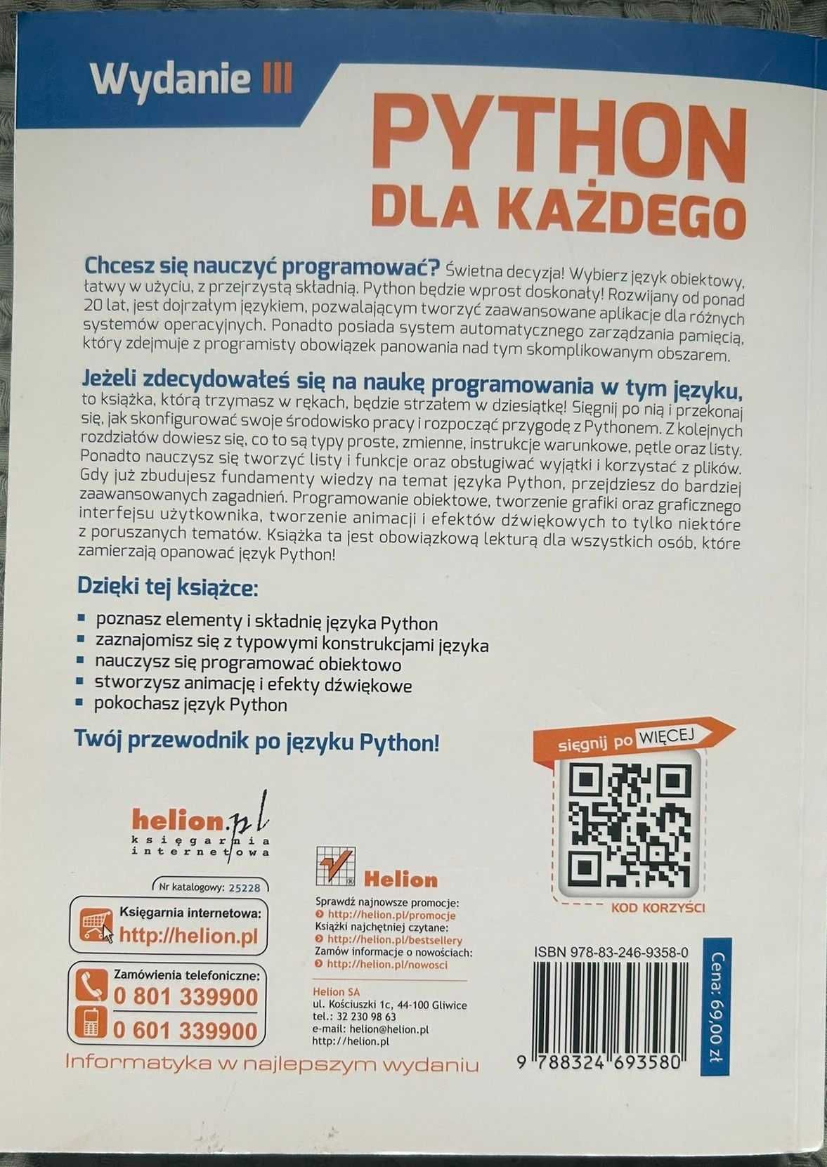 Python dla każdego. podstawy programowania Michael Dawson
