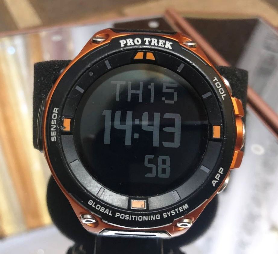 Casio Smart Watch Outdoor Orange WSD-F20