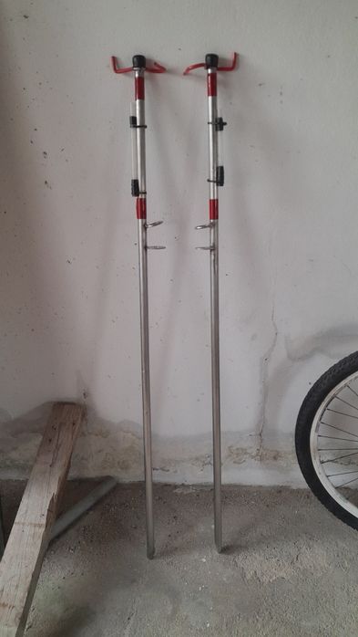 2 ferros em inox para canas