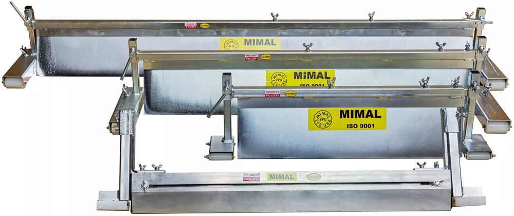 Listwa Zgarniająca Łata Profilująca Mimal LZ3 1,5 - 2,6 cm + uchwyty