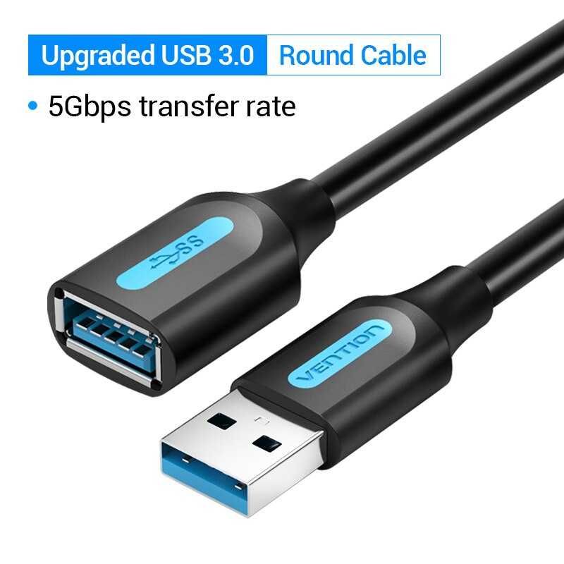 Cabo Extensor USB 3.0 5Gbps 3Metros