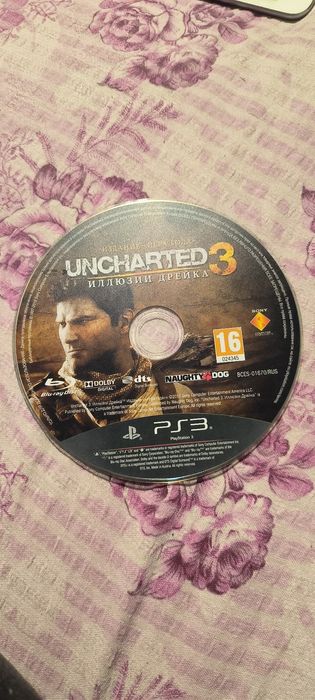 Диск PS3 Uncharted 3 "Илюзия Дрейка" на русском