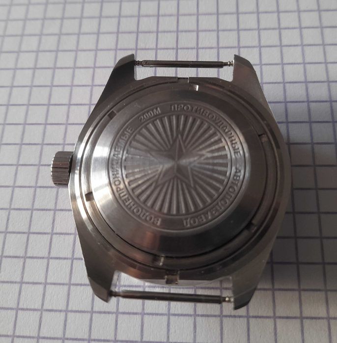 zegarek Vostok Komandirskie Baikal amfibia automat, 24h całodobowy