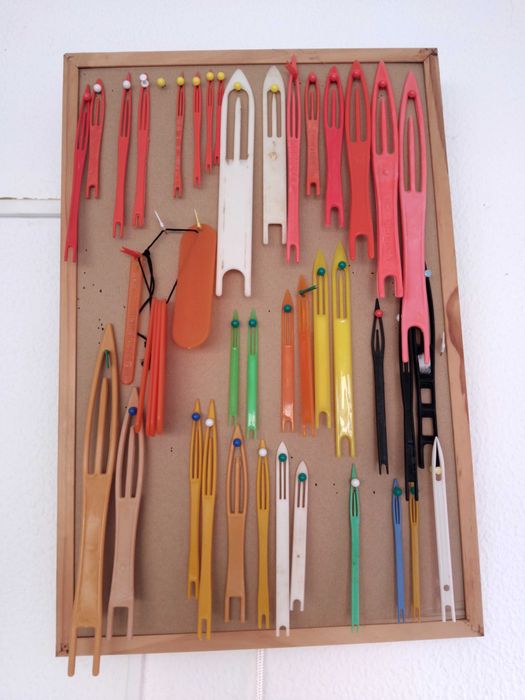 Agulhas para rede de pesca