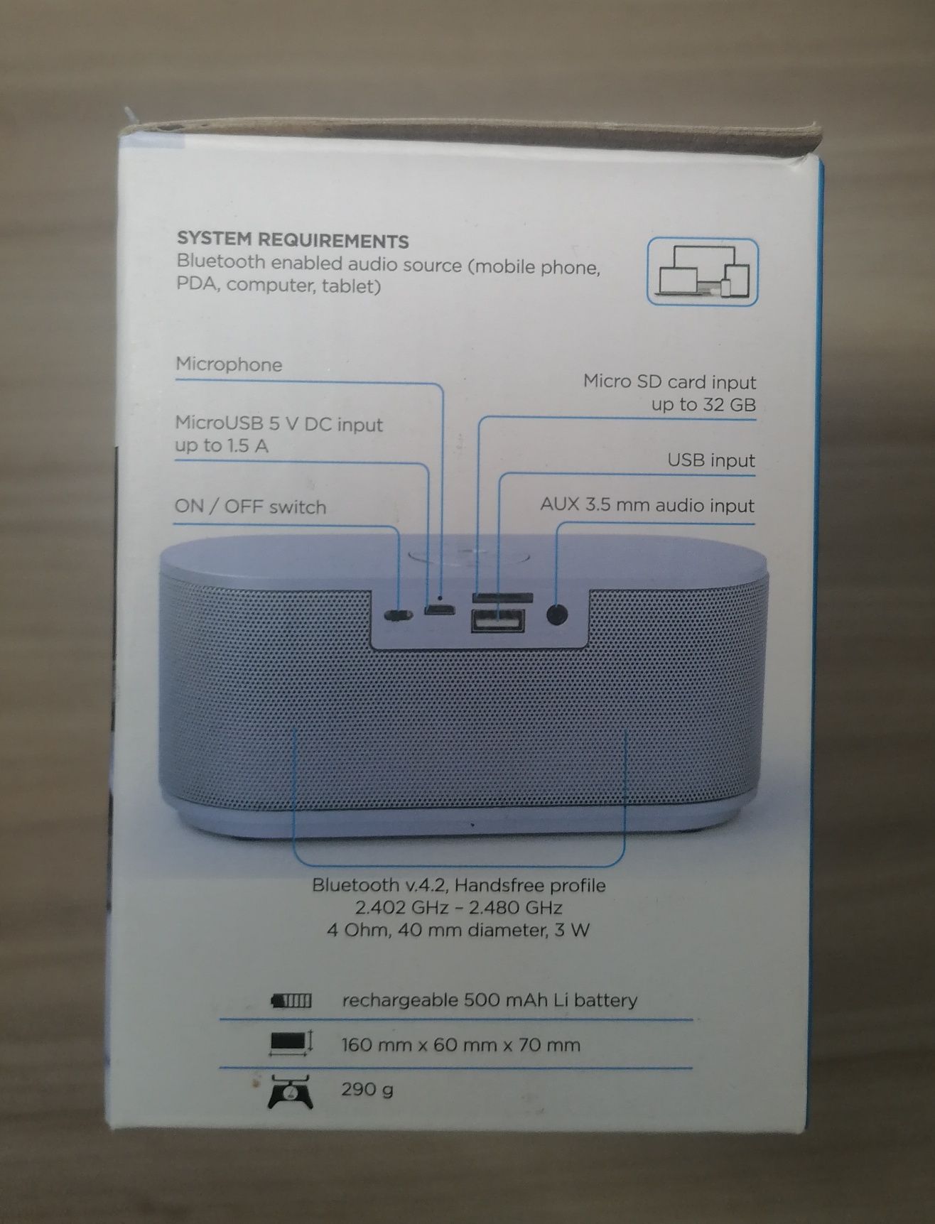 Bezprzewodowy głośnik bluetooth