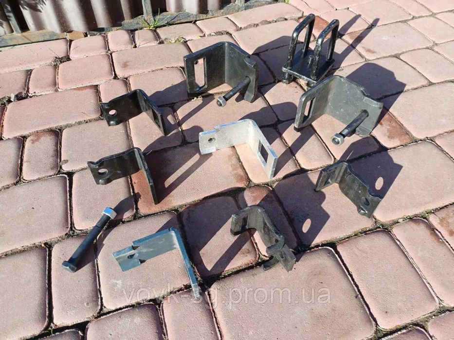 Італійські стійки Eurozappa S-подібна 32*10 в зборі з дотолом