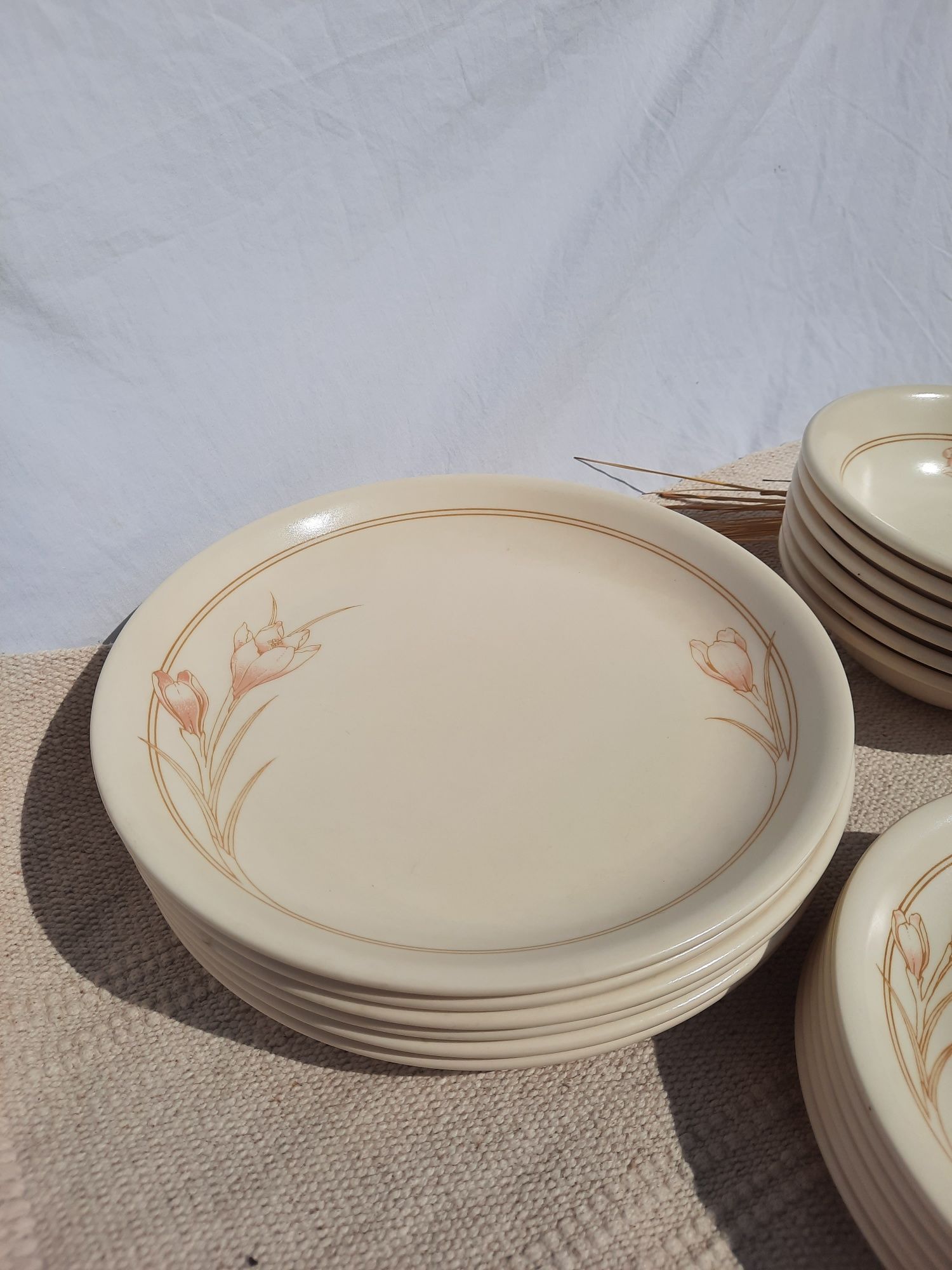 Serwis anglia biltons coloroll vintage spring bouquet krokusy
