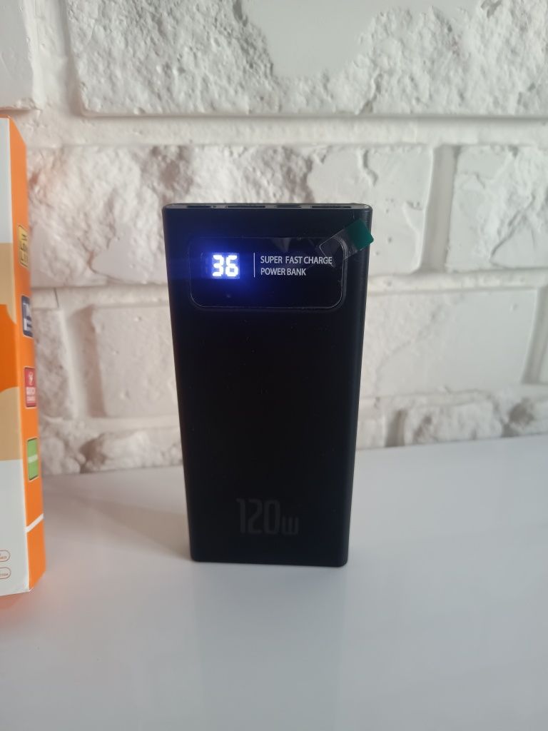 Power Bank 200000 mAh 120W  Super Szybkie Ład z Wświetlaczem LED