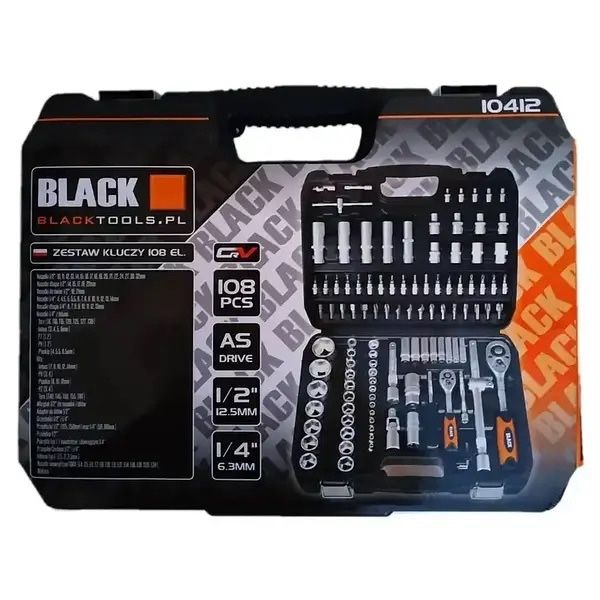 Набір інструментів BLACK 108 предметів