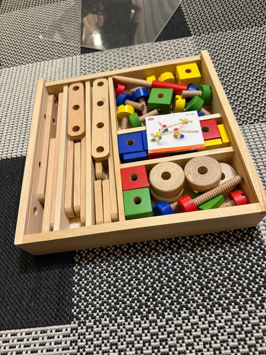 Дерев'яний конструктор Viga Toys на 53 деталі