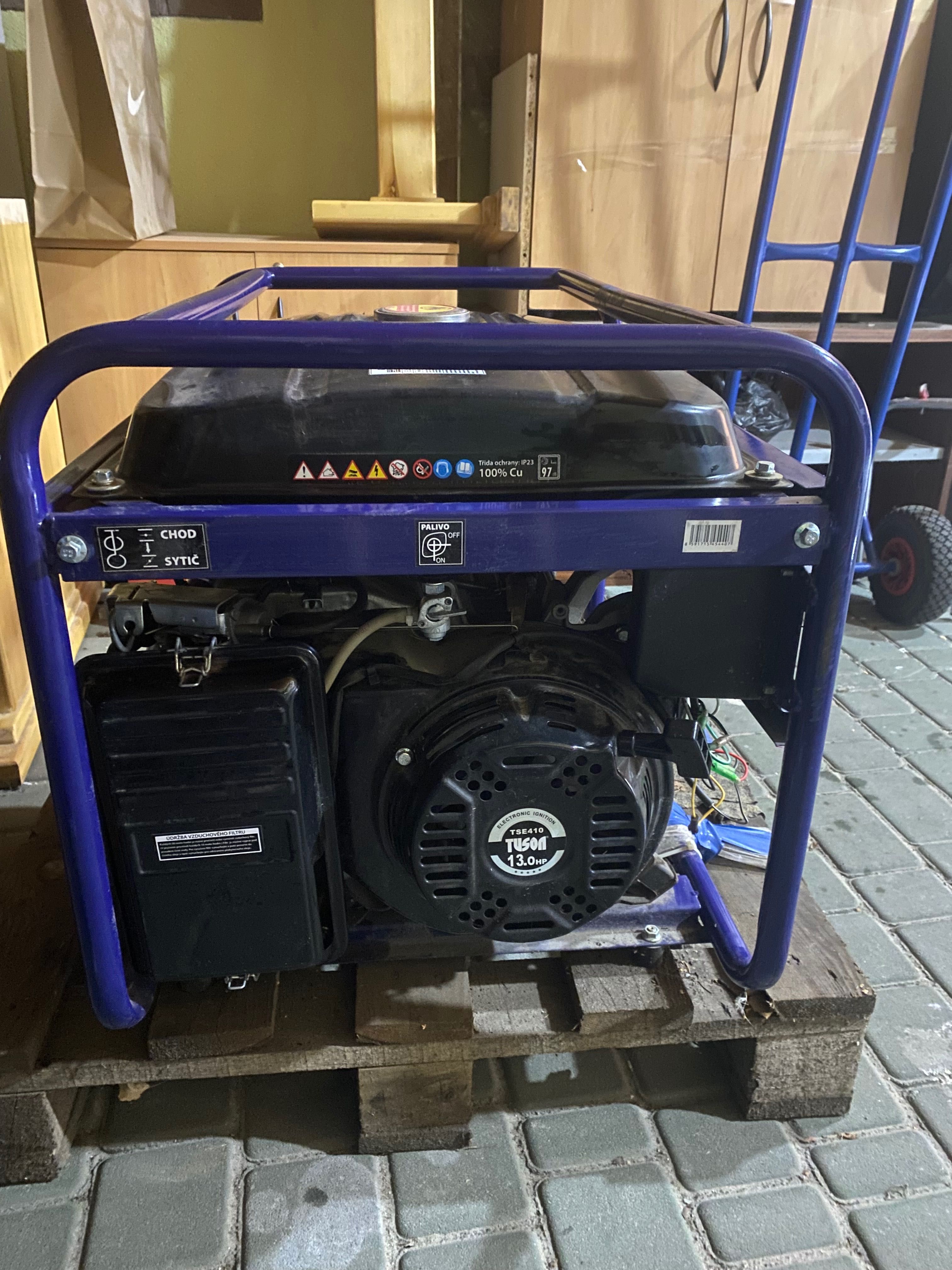 Генератор TUSON ELC 6500t, 5,5 кВт, 3 фазы