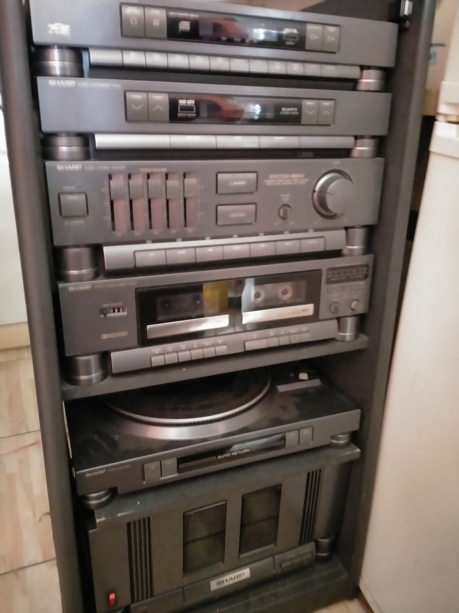 Wieża Sharp System 8800 plus kolumny ESP30ny Relop ES