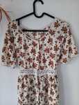 Sukienka w kwiaty vintage