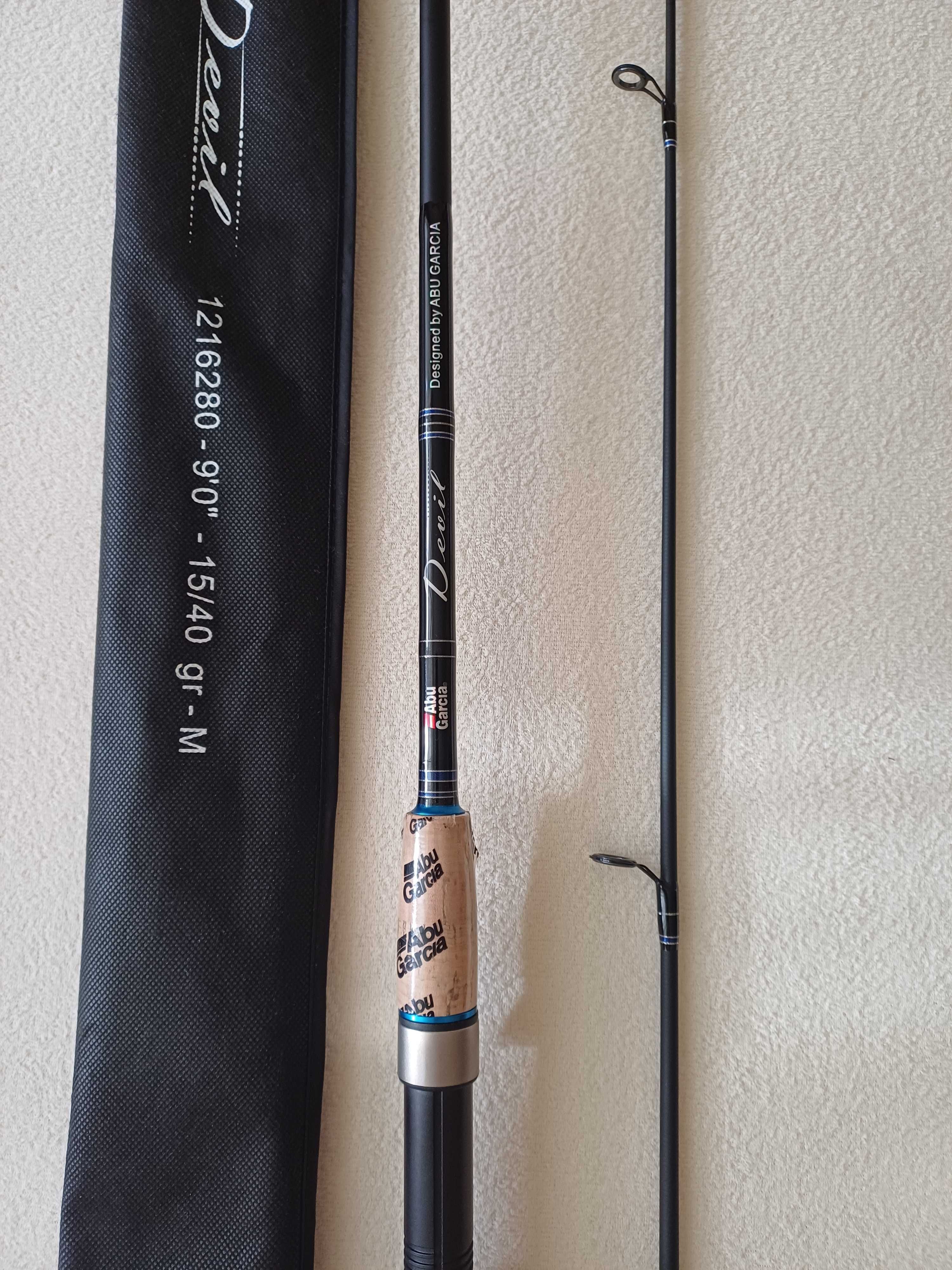 Wędka Spinningowa Abu Garcia Devil Spinning 15-40g 137cm-274cm +gratis