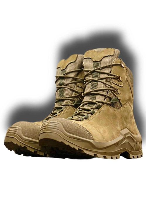 Тактичні берці з бронезахистом зимові, літні, DemRun Koyote - warm!