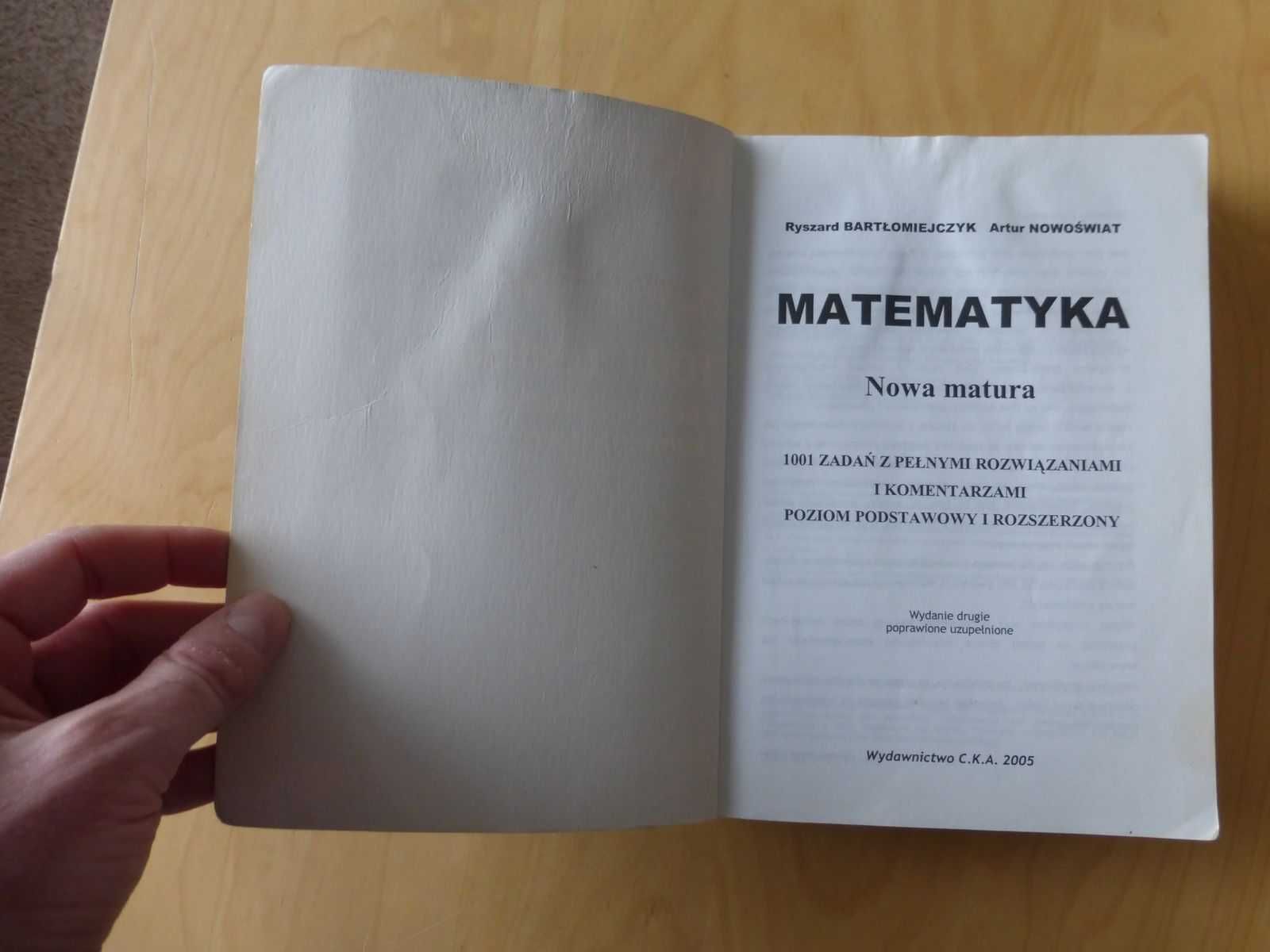 Matematyka nowa matura. 1001 zadań z pełnymi rozwiązaniami. Nowoświat