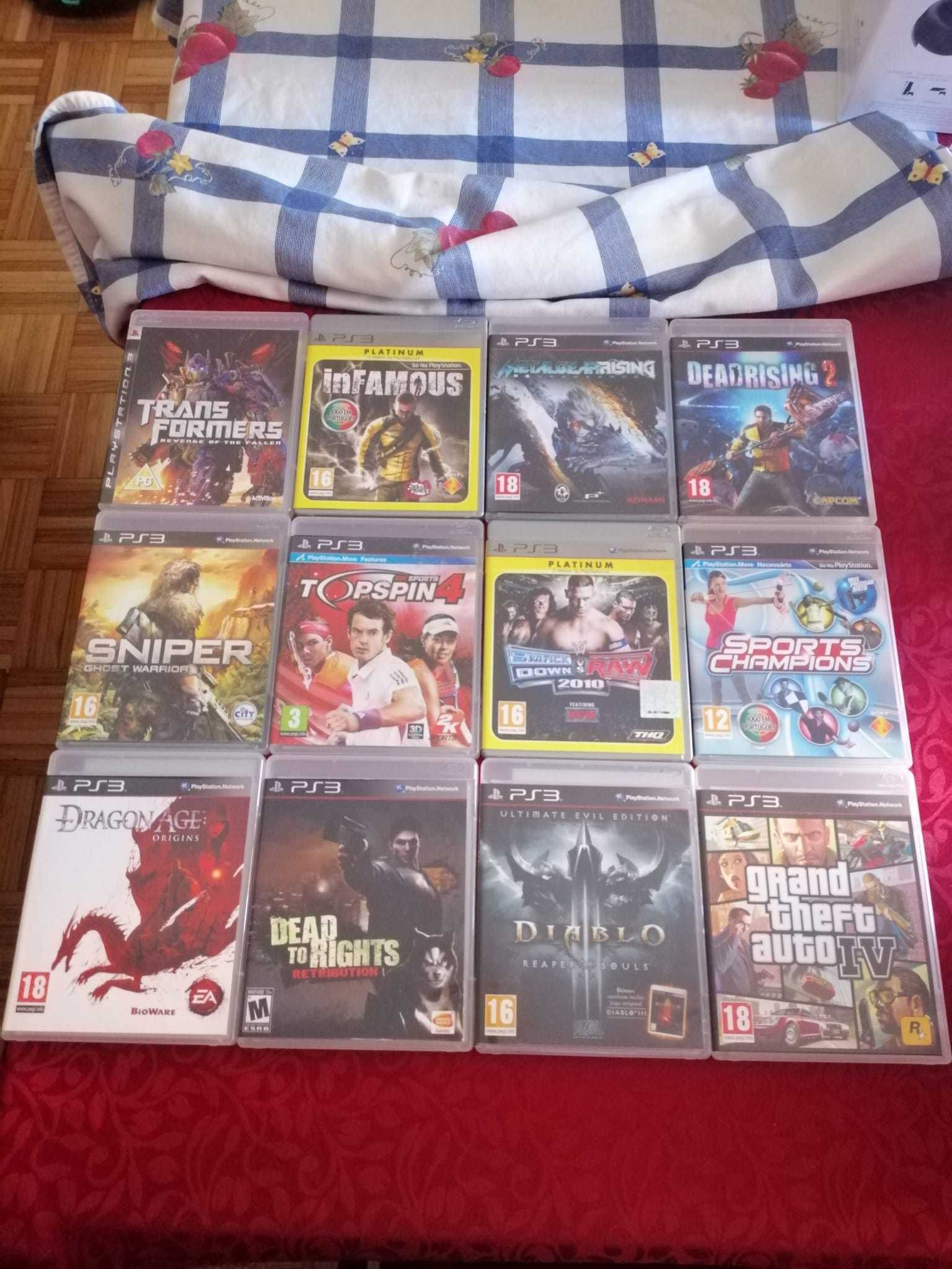 Jogos PS3 semi-novos