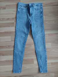 Spodnie jeans rurki S