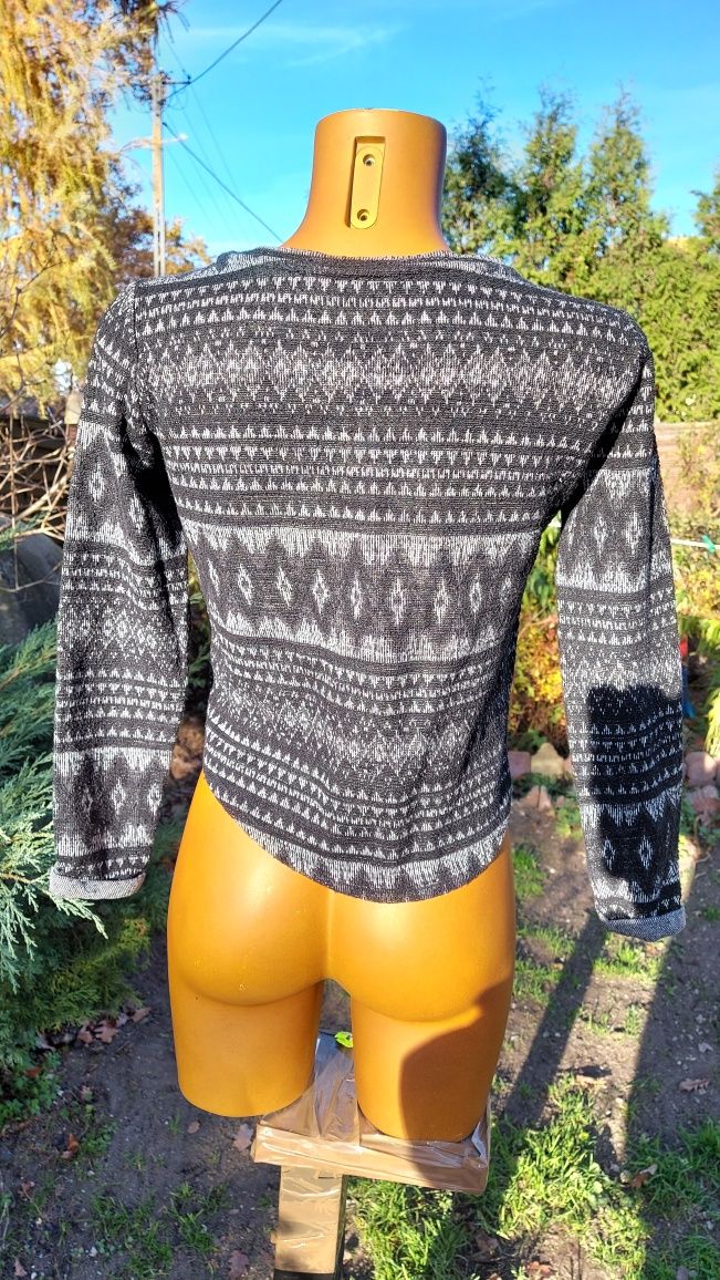 Sweter dziewczęcy ciepły wiek 12/14 lat firma H&M
