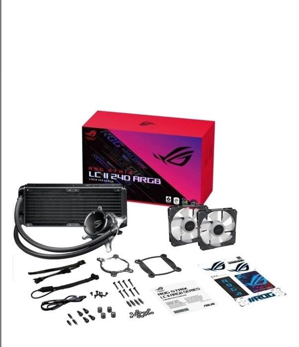 Система рідинного охолодження Asus ROG Strix LC II 240 ARGB  СЖО