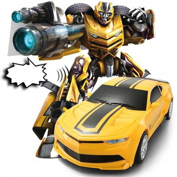 Sterowany zdalnie robot samochód 2w1 rc autobot