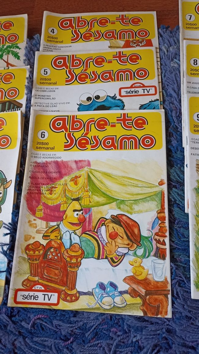 12 revistas "Abre-te Sésamo" de 1977