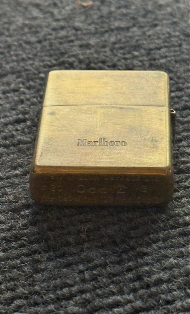 Zippo Marlboro Come To Where The Flavour Is