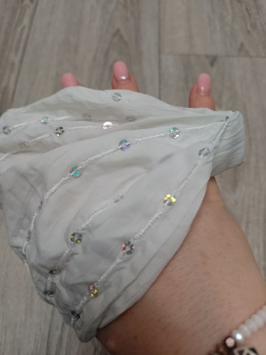 Opaska materiałowa chroniąca przed słońcem one size dla dziewczynki