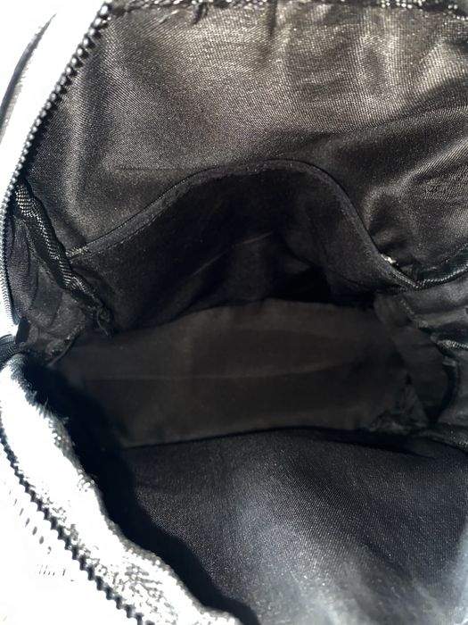 Чорний рюкзак з екошкіри