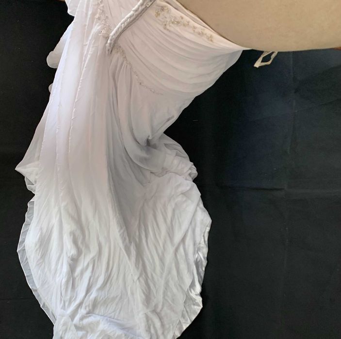 Nowa biała suknia ślubna Maggie Sottero 40 L na ślub w plenerze plaży