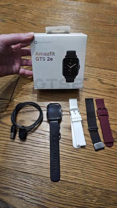 Smartwatch Amazfit GTS 2E zegarek dodatkowe paski