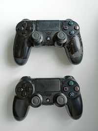 2x pady ps4 Dualshock 4 v1 + 3x inne pady