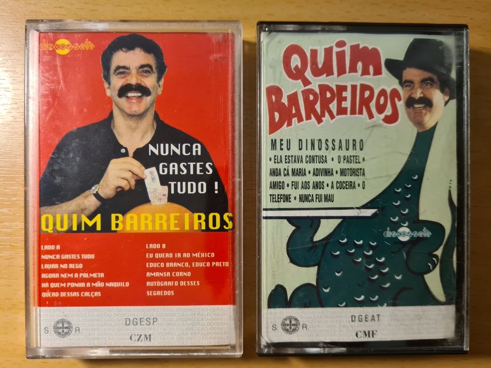 2 cassetes do Quim Barreiros