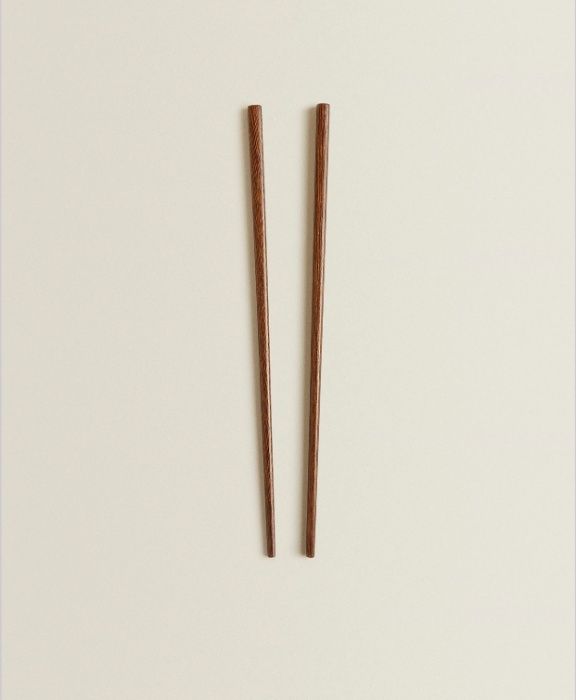 Paus Chineses em Madeira Zara Home NOVO