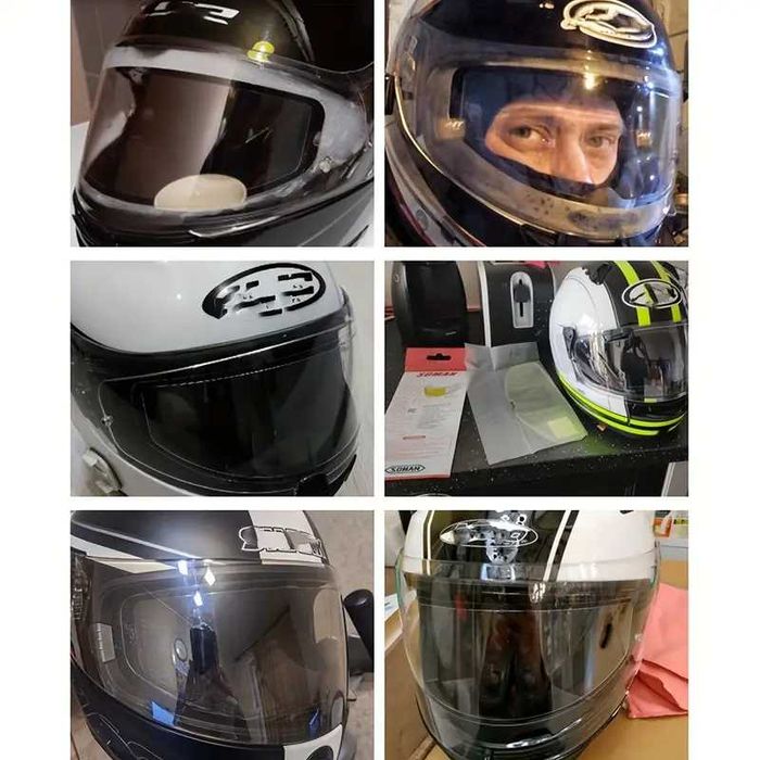 Пінлок універсальний Soman для мотошолома — антифог Pinlock для візора