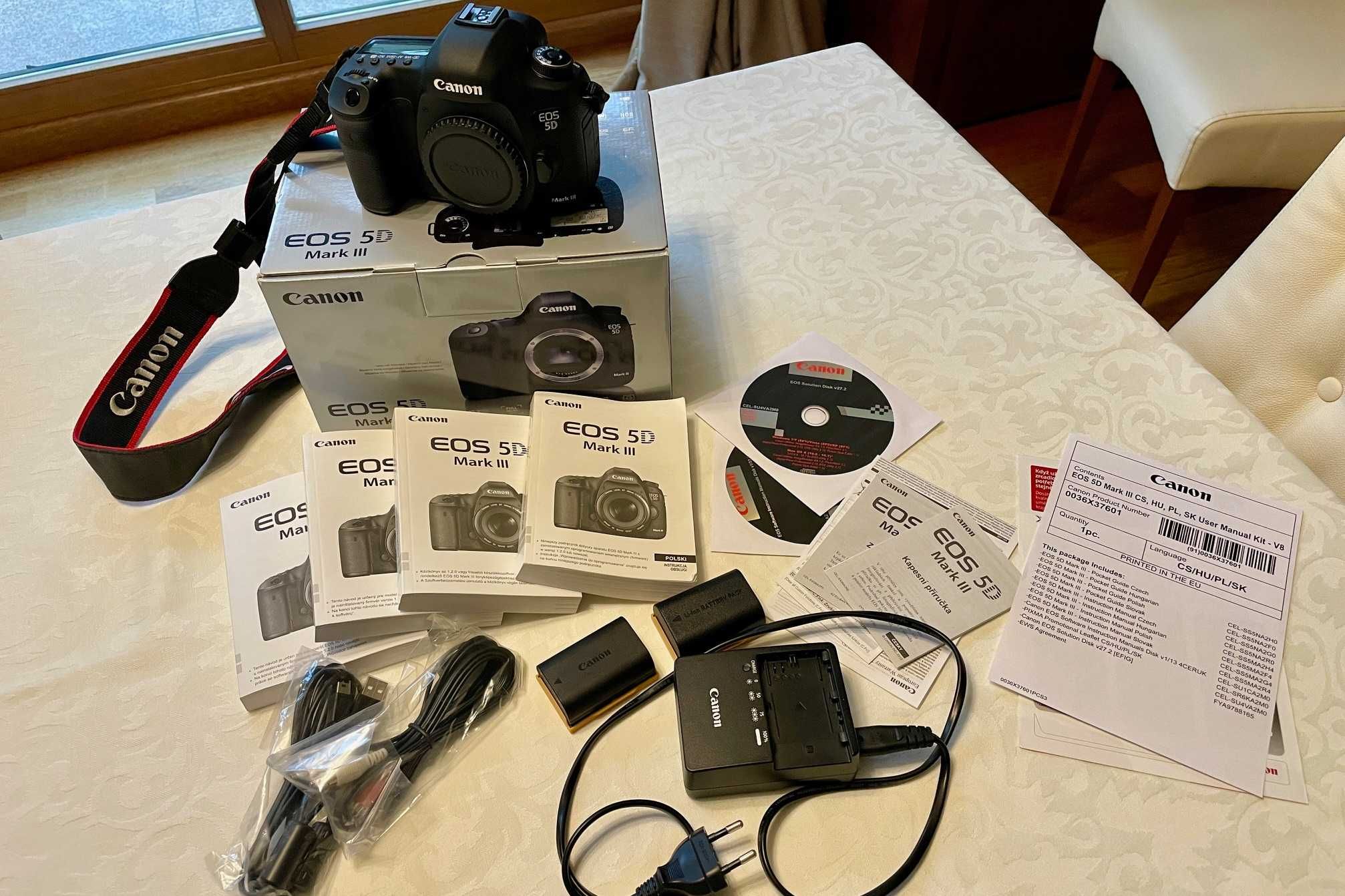 Canon 5D Mark3, przebieg tylko 12000 zdjęć!
