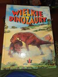 Wielkie Dinozary książka album dla dzieci.