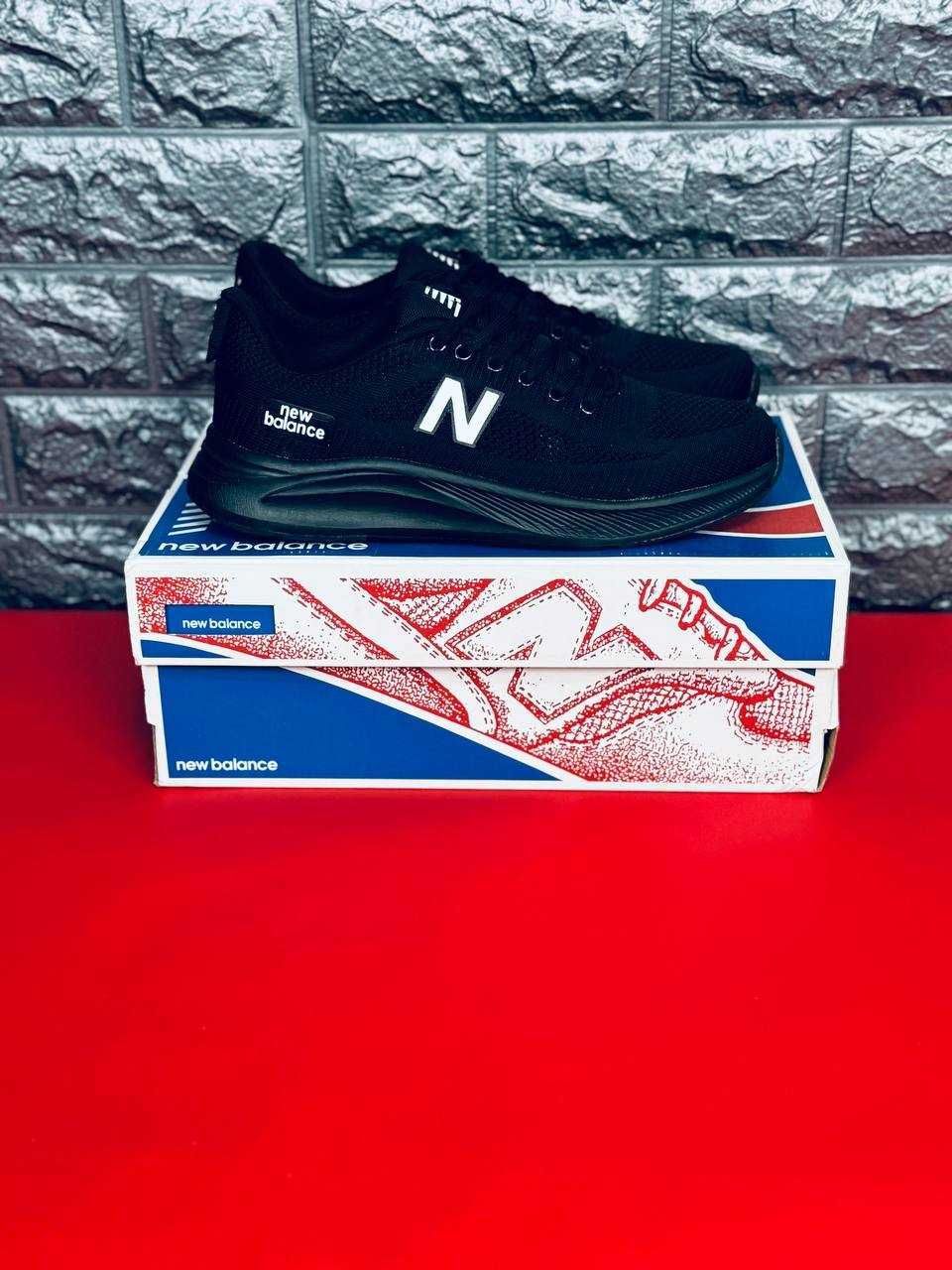 Кроссовки мужские New Balance Спортивные черные красовки Нью Баланс