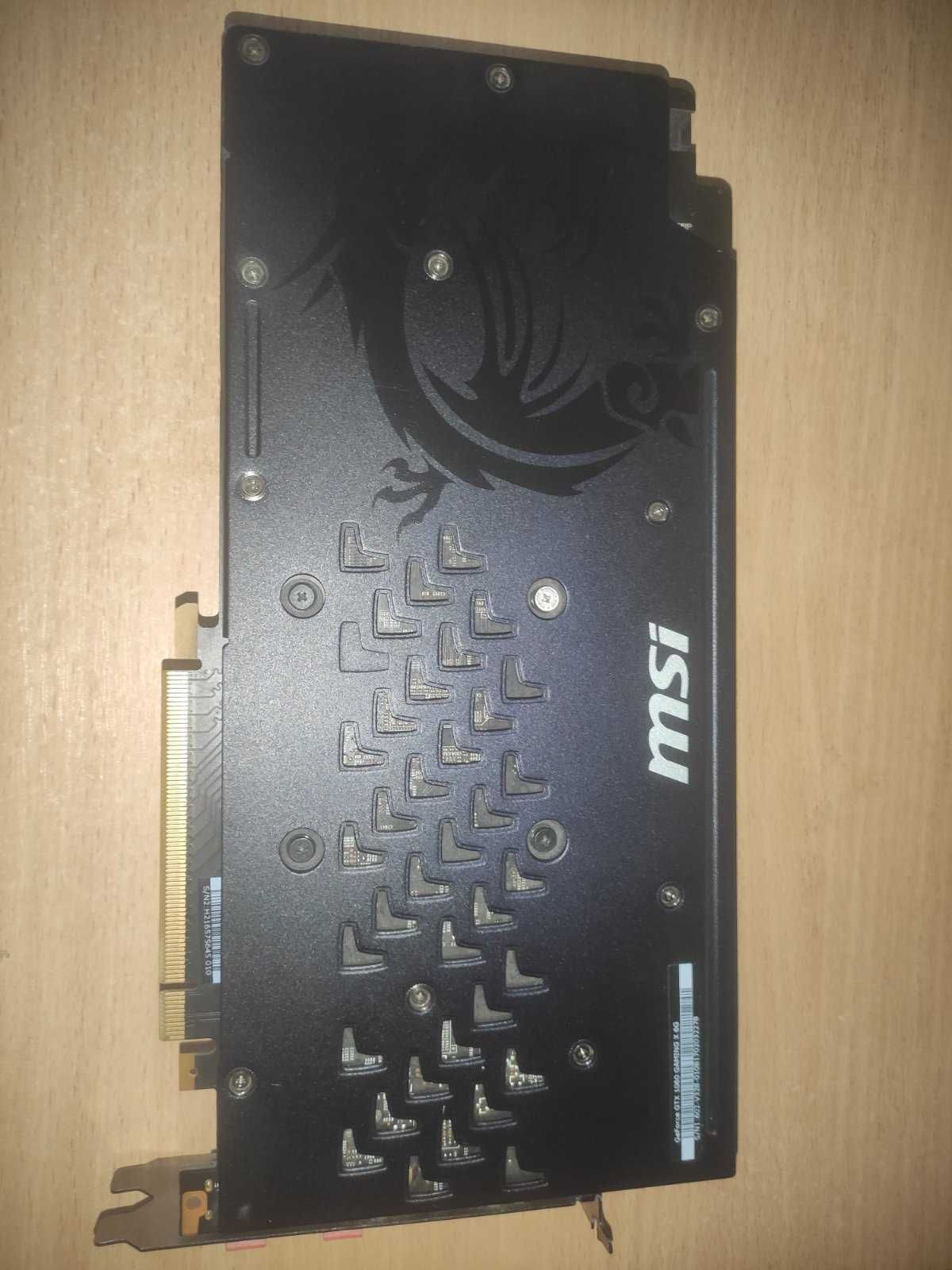 Видеокарта MSI PCI-Ex GeForce GTX 1060 Gaming X 6GB GDDR5 (192bit)