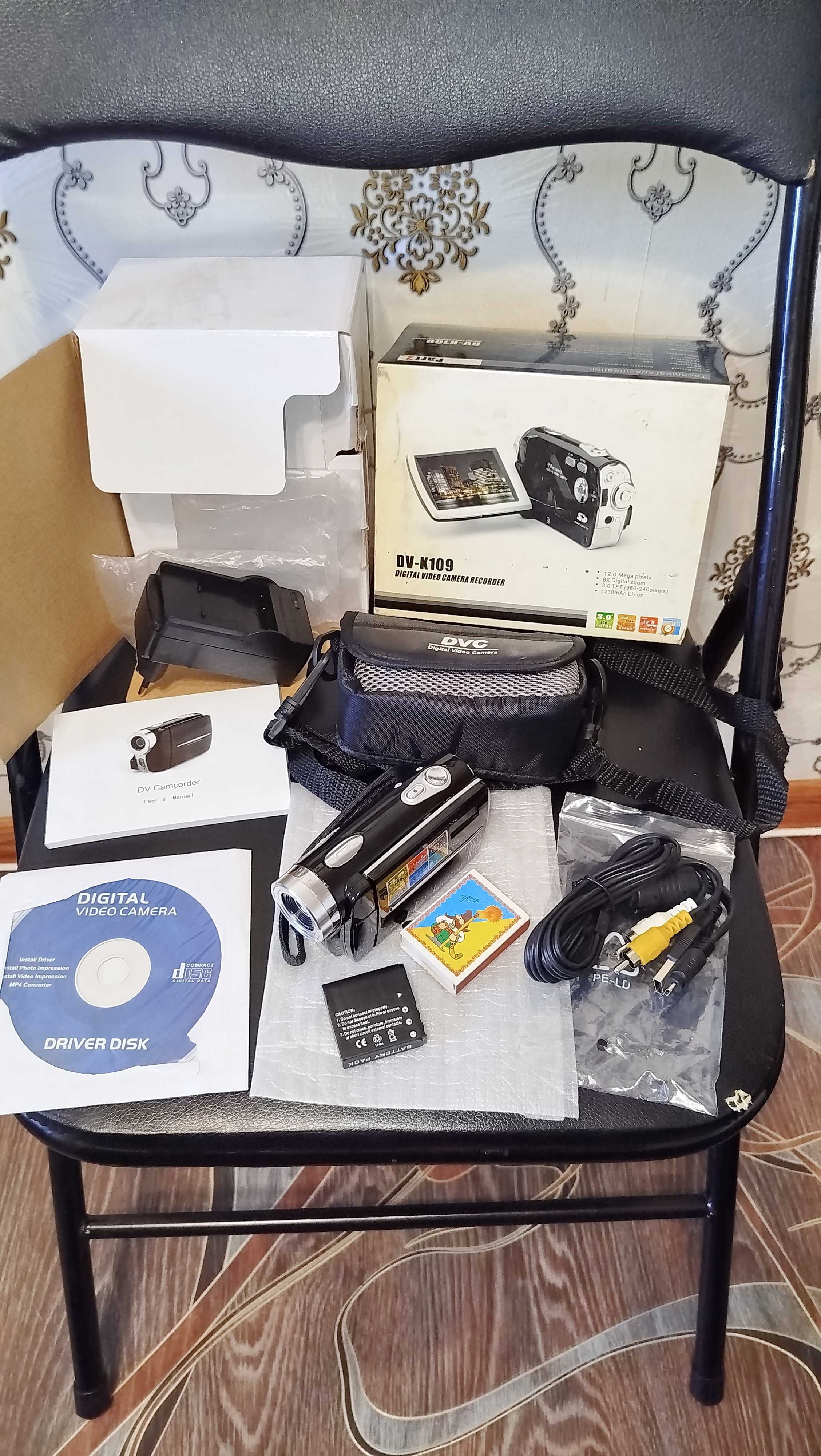 Видеокамера DV-K109 12 Megapixel SDCard Li-ion или AAAx4
