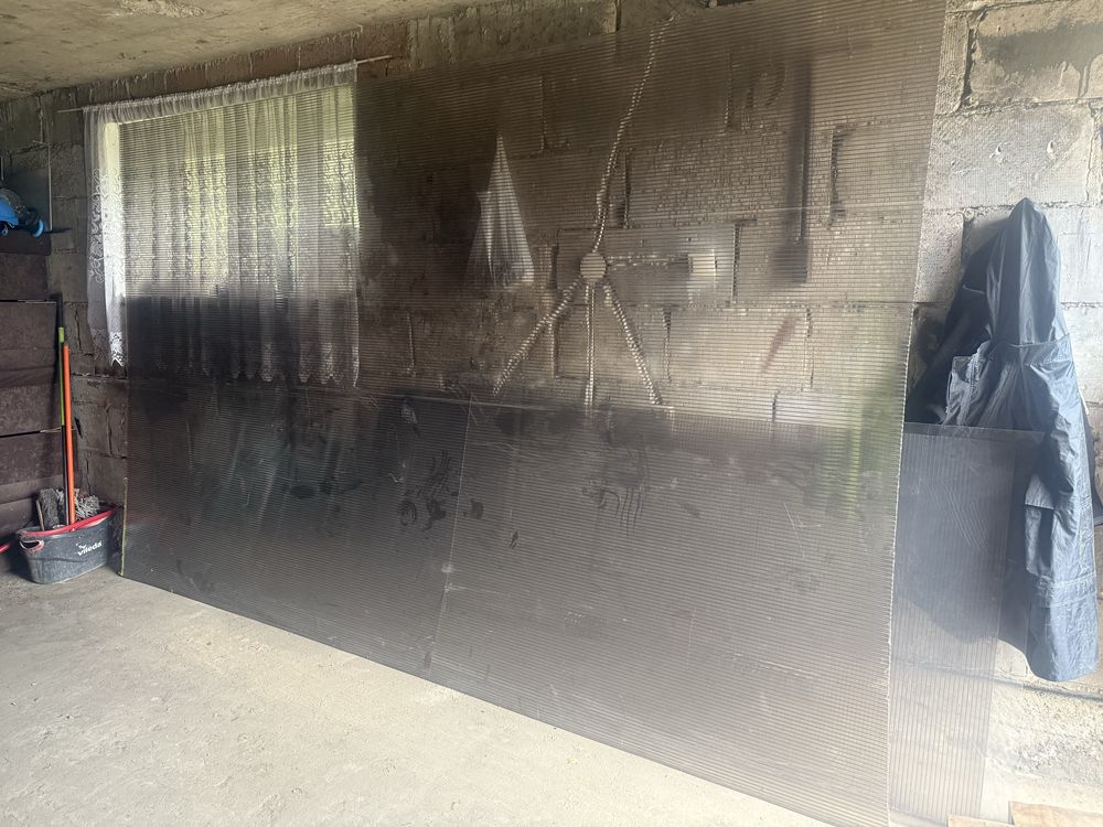 Pleksa transparenta duza 3x2m