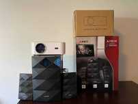 Projektor Full HD XIAOMI WANBO X1 PRO  (+ system nagłośnienia)