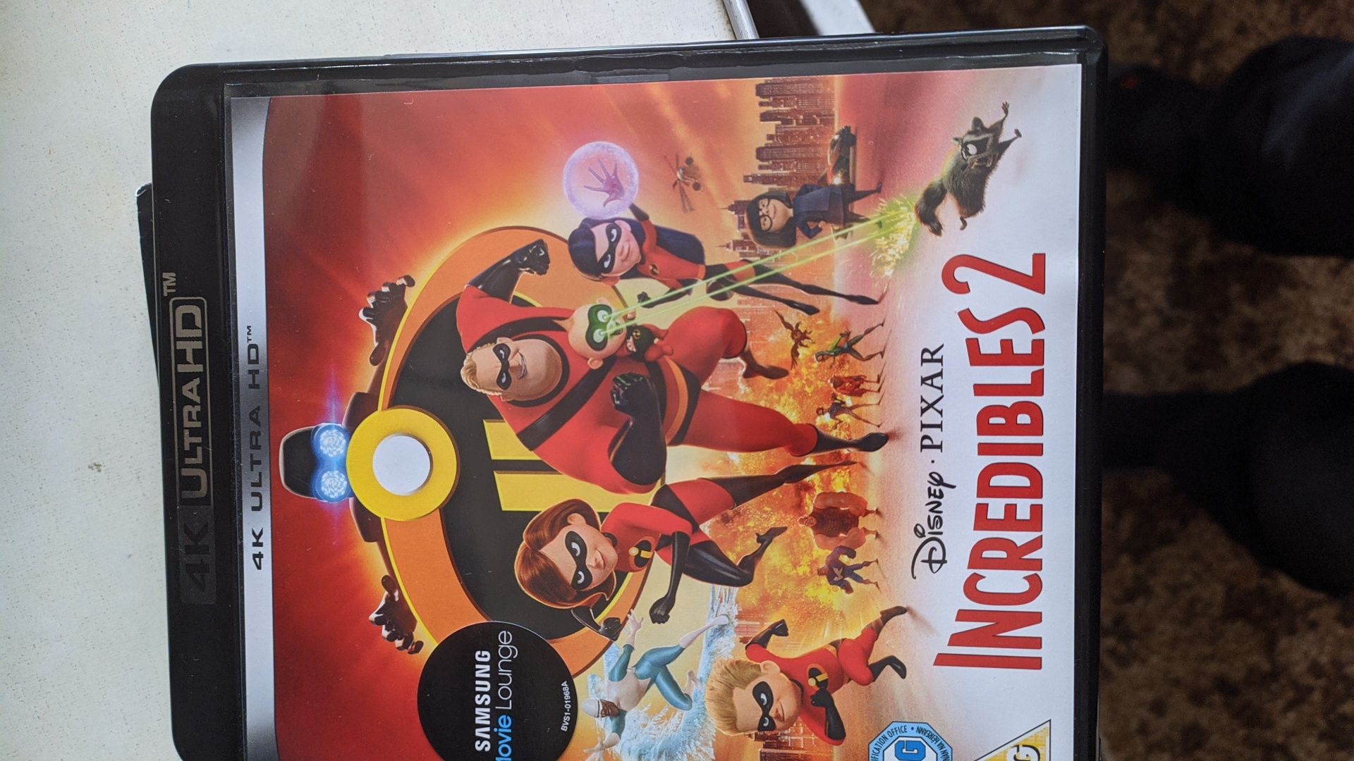 4K Blu-ray Incredibles 2