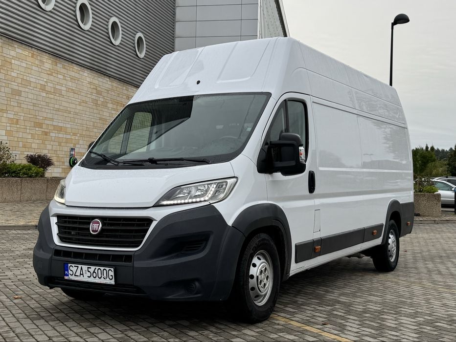 Fiat Ducato Maxi L4H3 3.0 180km Salon PL Niski Przebieg Led Navi Kamer