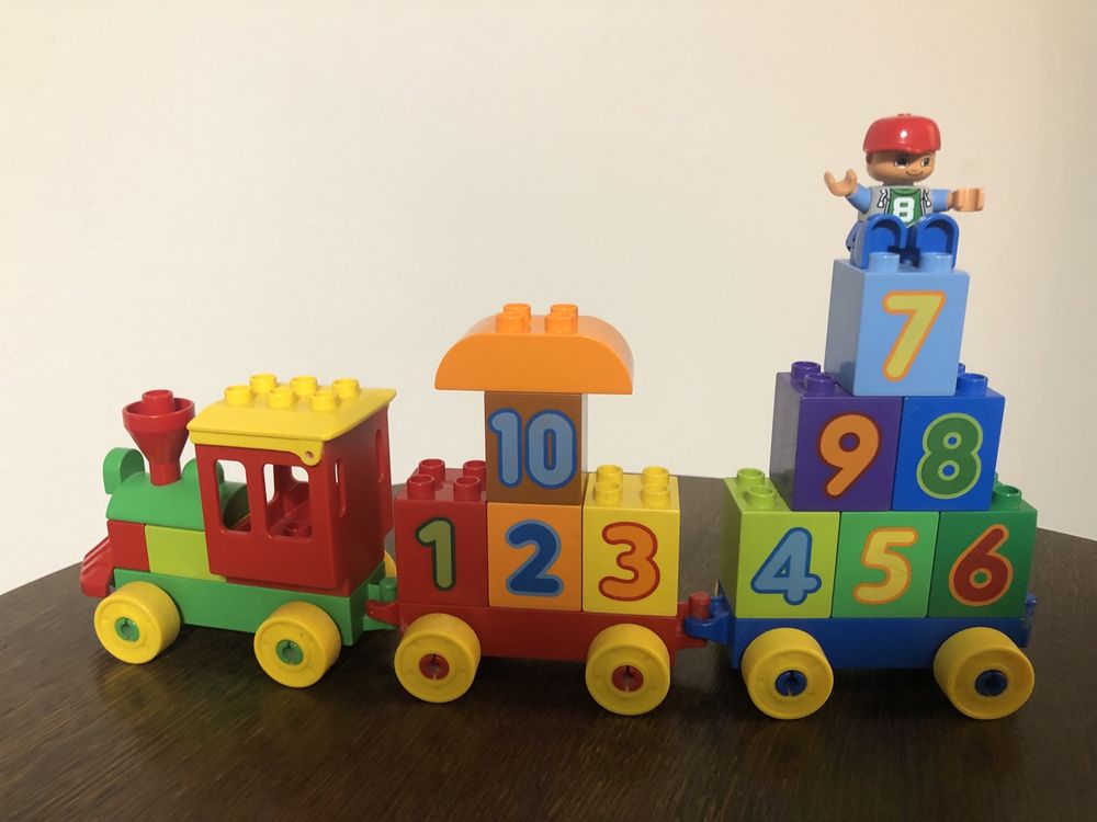 Lego duplo 10558 pociąg z cyferkami